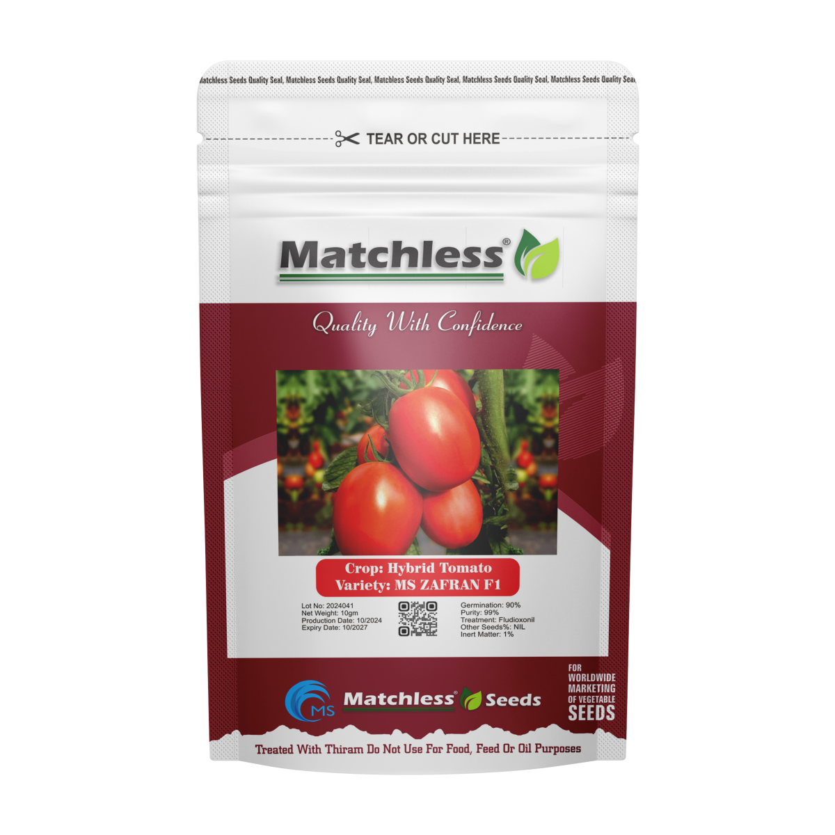 Hybrid Tomato MS Zafran F1