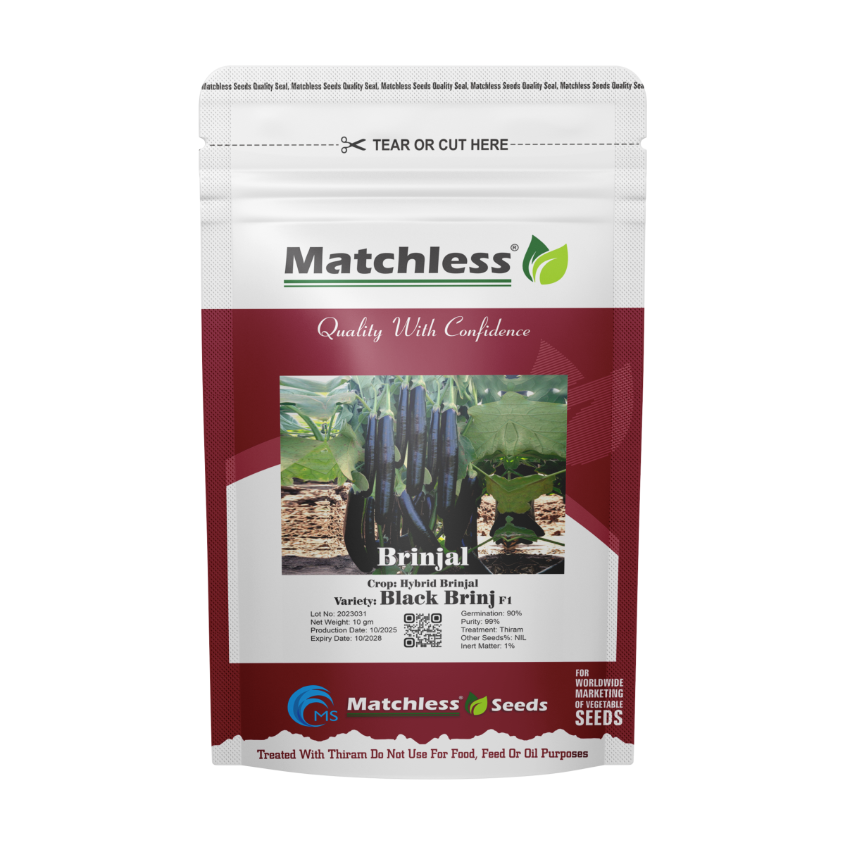 Hybrid Brinjal Black Brinj F1