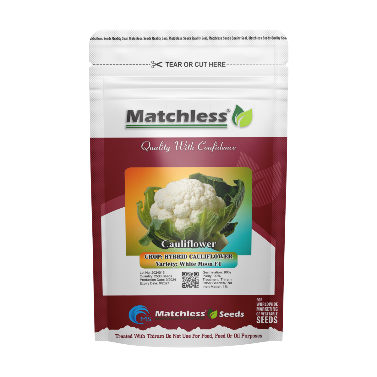 Hybrid Cauliflower White Moon F1